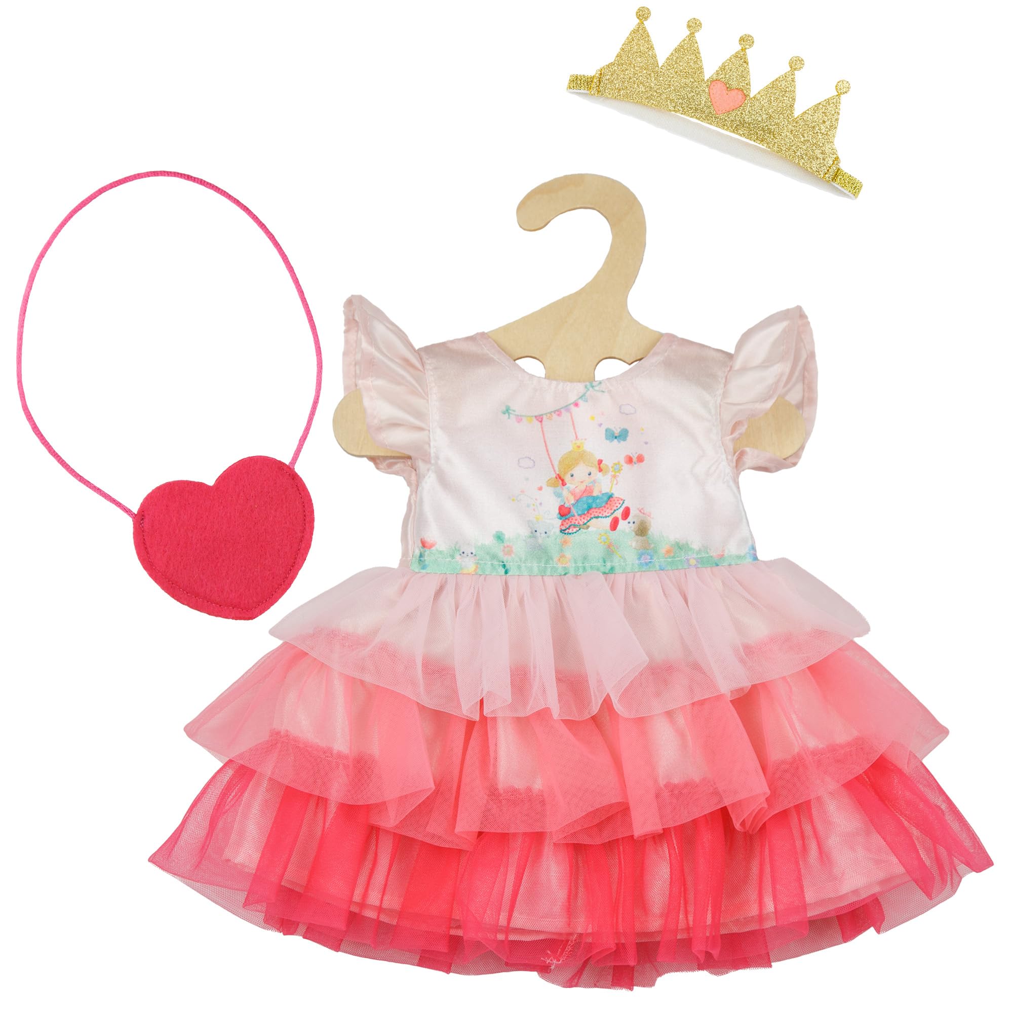 Heless - Poppenjurk Prinses Emily 35-45 cm