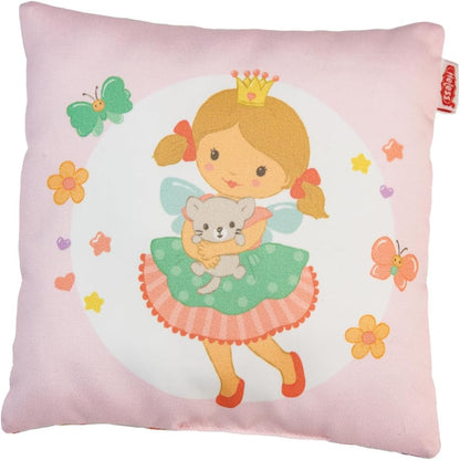 Heless 5000 - Poppenbedlinnen ''Prinses Emily'', in roze, met dekbed (44 x 34 cm) en kussen (16 x 16 cm