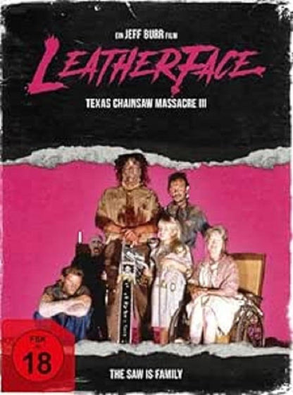 Leatherface: Texas Chainsaw Massacre III (Digipack, 2 Blu-rays+1 DVD