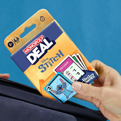Monopoly Deal Disney Stitch Edition Card Game - Dutch Version