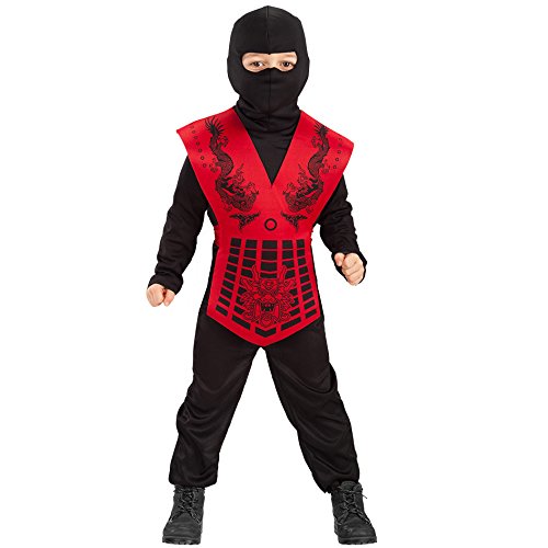 Carnival Toys 65813 Ninja, kinderkostuum, 6-7 jaar.
