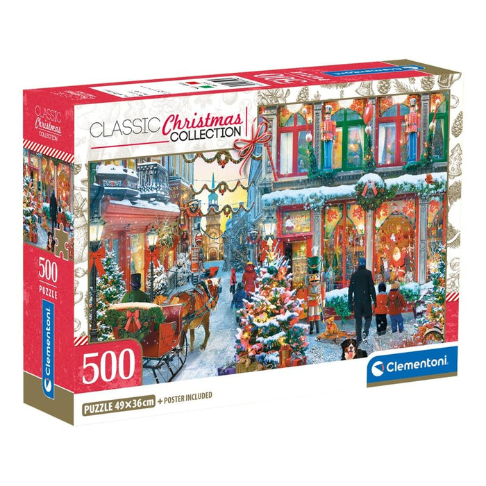 Clementoni - Clementoni Legpuzzel De Vreugde Van Kerstmis - 500st.