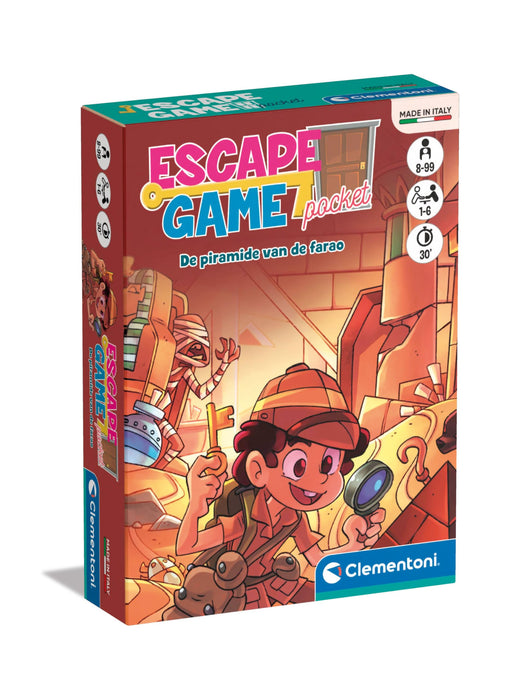 Clementoni Escape Room Pharaon, Gemaakt In Italië, Multicolor - 56211