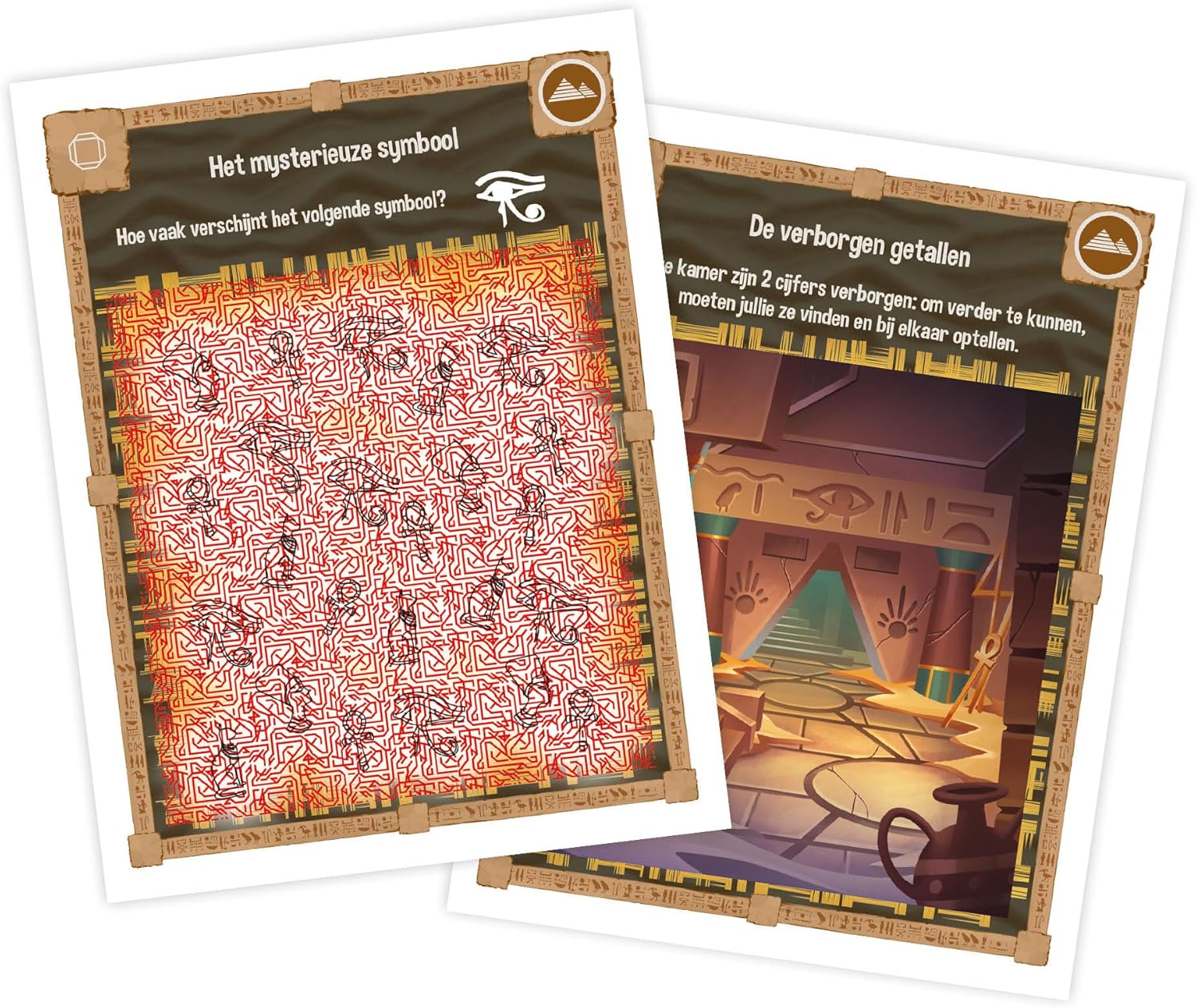 Clementoni Escape Room Pharaon, Gemaakt In Italië, Multicolor - 56211