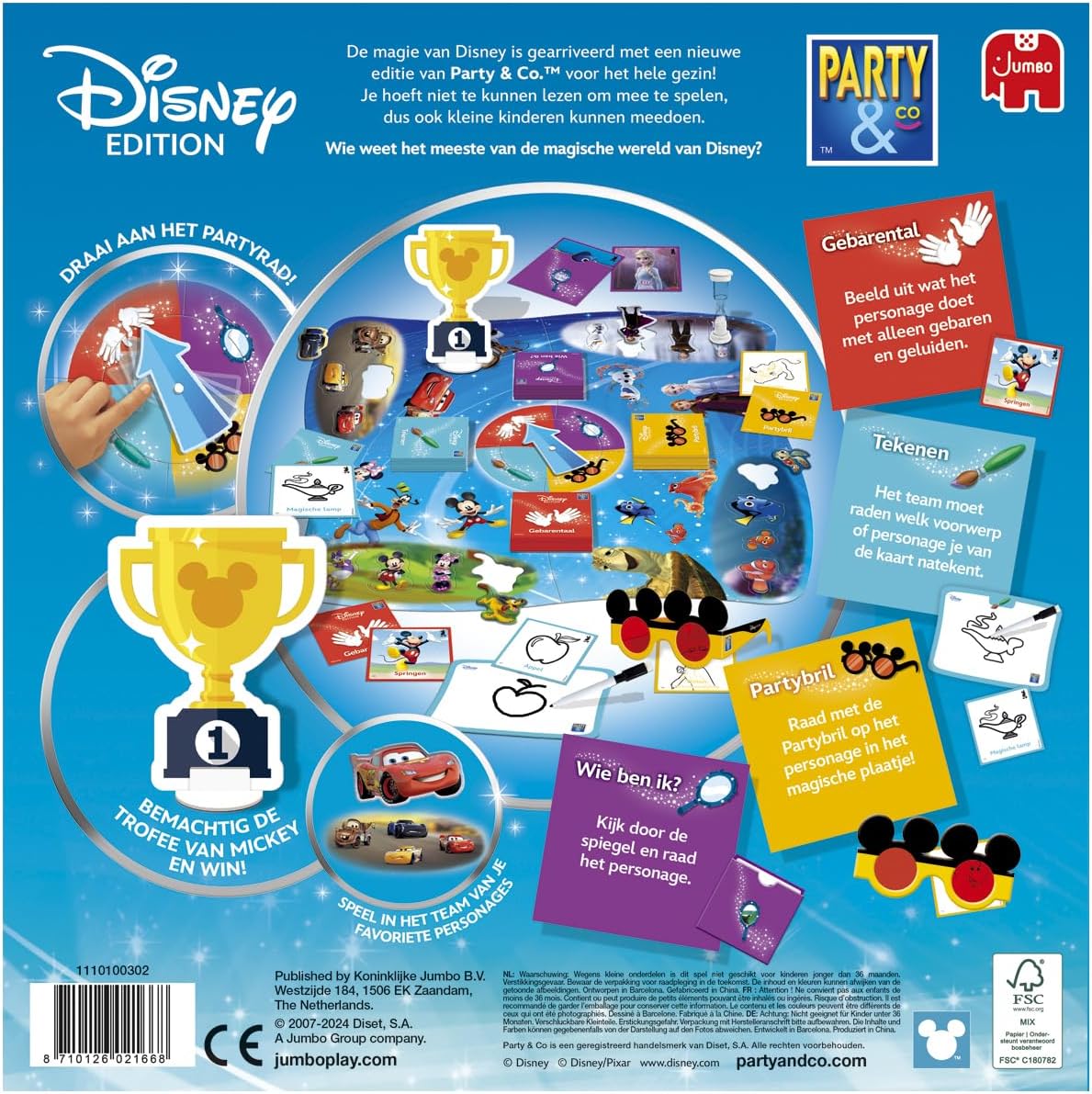 Jumbo Party & Co. Disney Bordspel