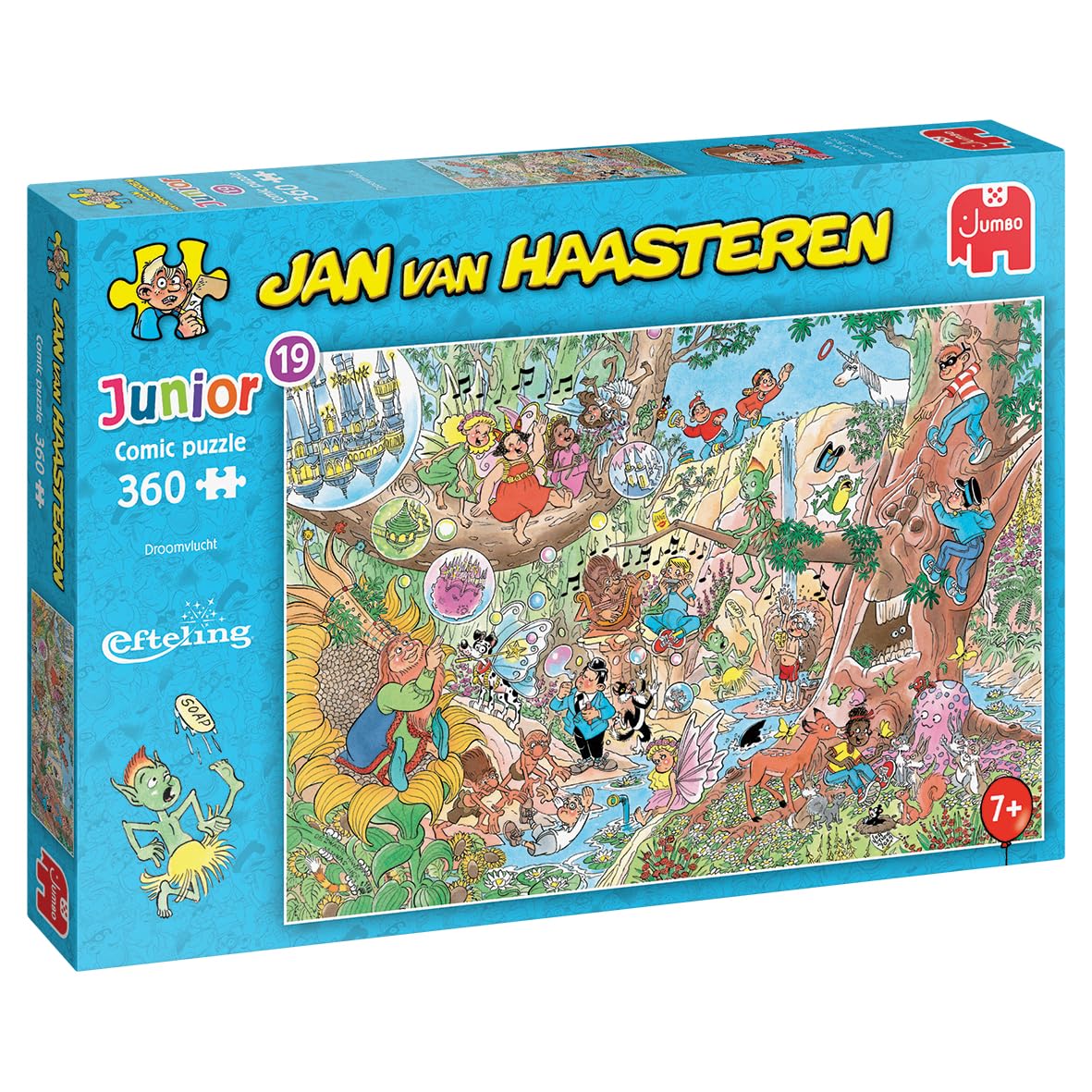 Jumbo - Jan van Haasteren Legpuzzel Junior Efteling Droomvlucht 360st.