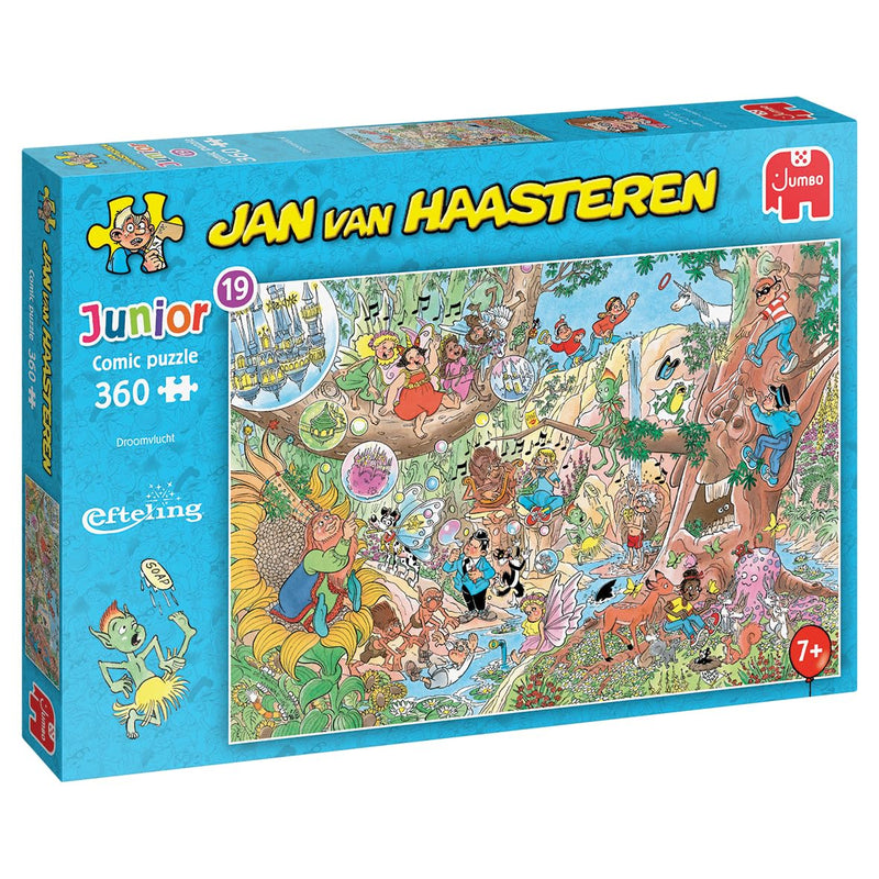 Jumbo - Jan van Haasteren Legpuzzel Junior Efteling Droomvlucht 360st.