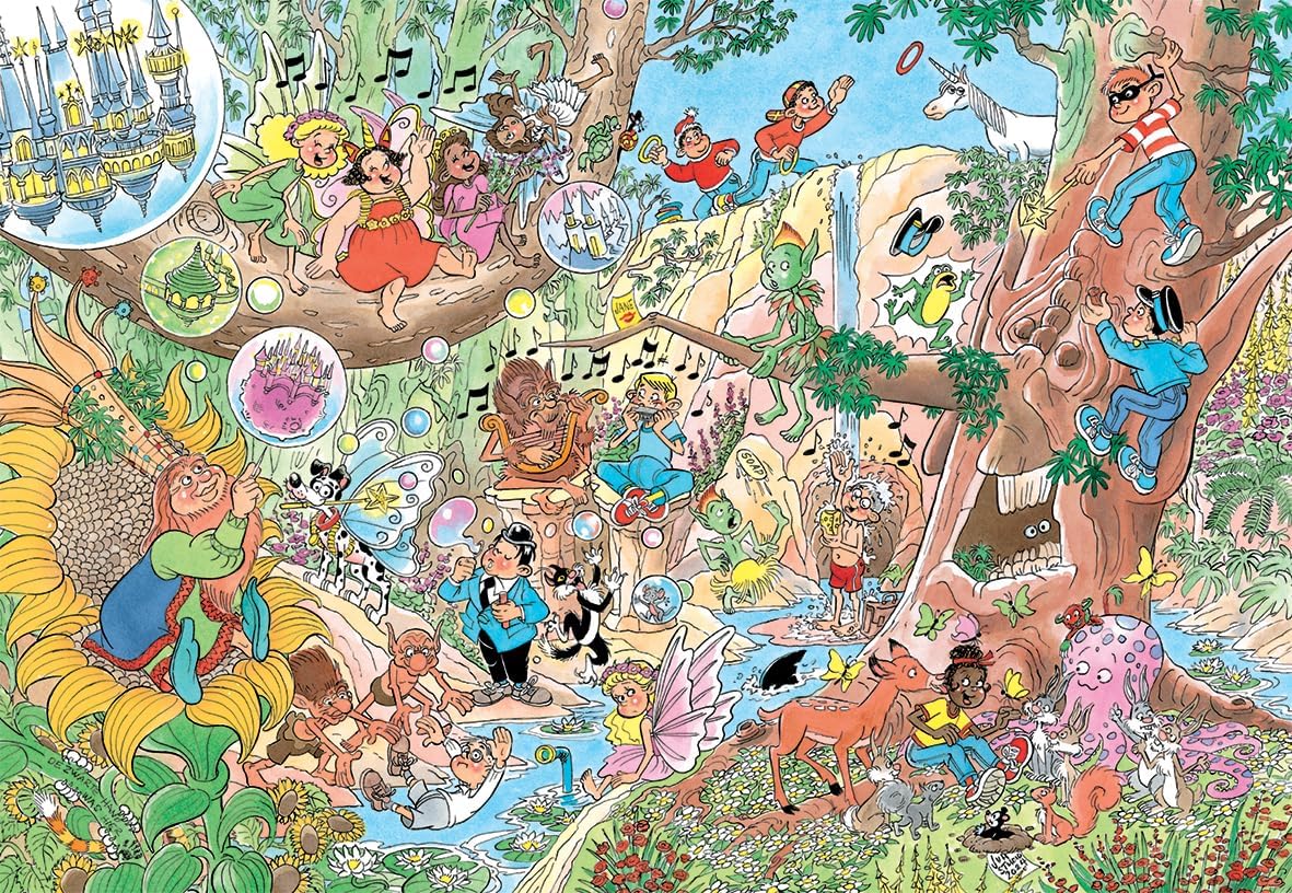 Jumbo - Jan van Haasteren Legpuzzel Junior Efteling Droomvlucht 360st.