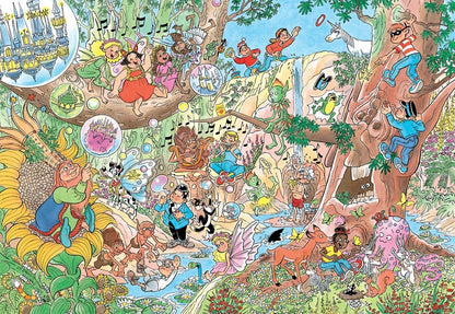 Jumbo - Jan van Haasteren Legpuzzel Junior Efteling Droomvlucht 360st.