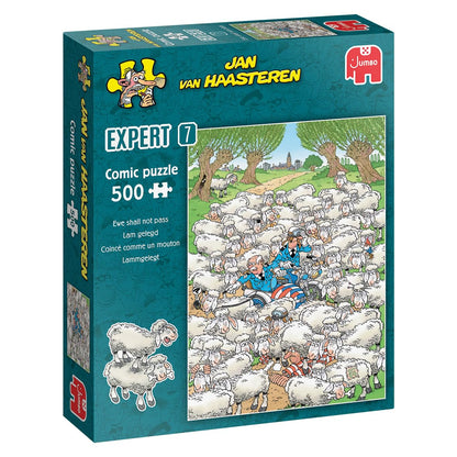 Jan van Haasteren, Expert 7, Lam gelegd, 500 stukjes puzzel, Legpuzzel volwassenen