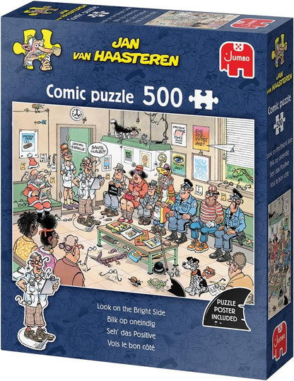 Jan van Haasteren, Blik op oneindig, 500 stukjes puzzel, Legpuzzel volwassenen