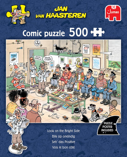 Jan van Haasteren, Blik op oneindig, 500 stukjes puzzel, Legpuzzel volwassenen