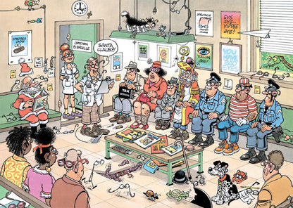 Jan van Haasteren, Blik op oneindig, 500 stukjes puzzel, Legpuzzel volwassenen