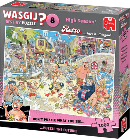 Wasgij Retro Destiny 8 - Hoogseizoen! (1000 stukjes