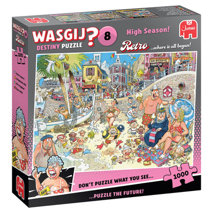 Wasgij Retro Destiny 8 - Hoogseizoen! (1000 stukjes