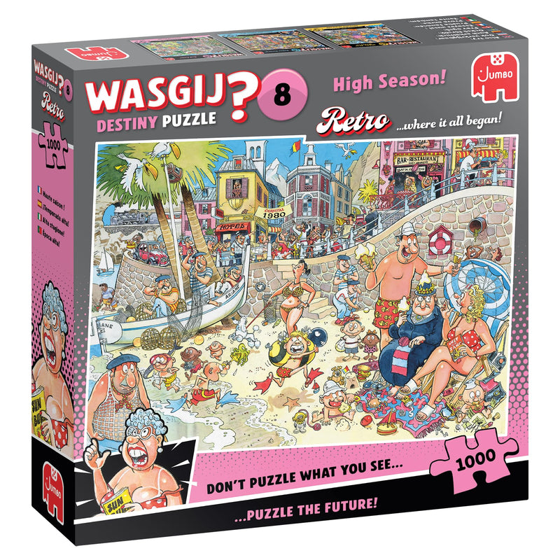 Wasgij Retro Destiny 8 - Hoogseizoen! (1000 stukjes