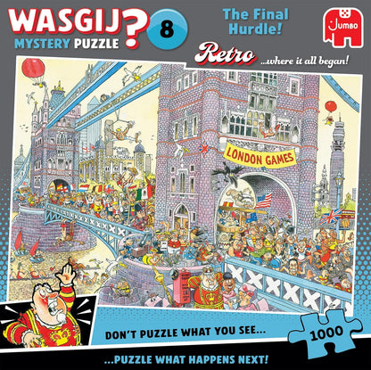 Wasgij Retro Mystery 8 - De laatste horde! (1000 stukjes