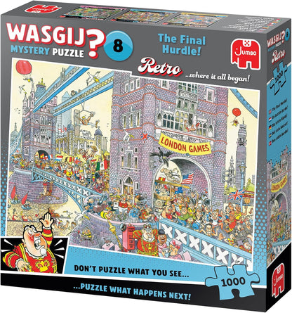 Wasgij Retro Mystery 8 - De laatste horde! (1000 stukjes