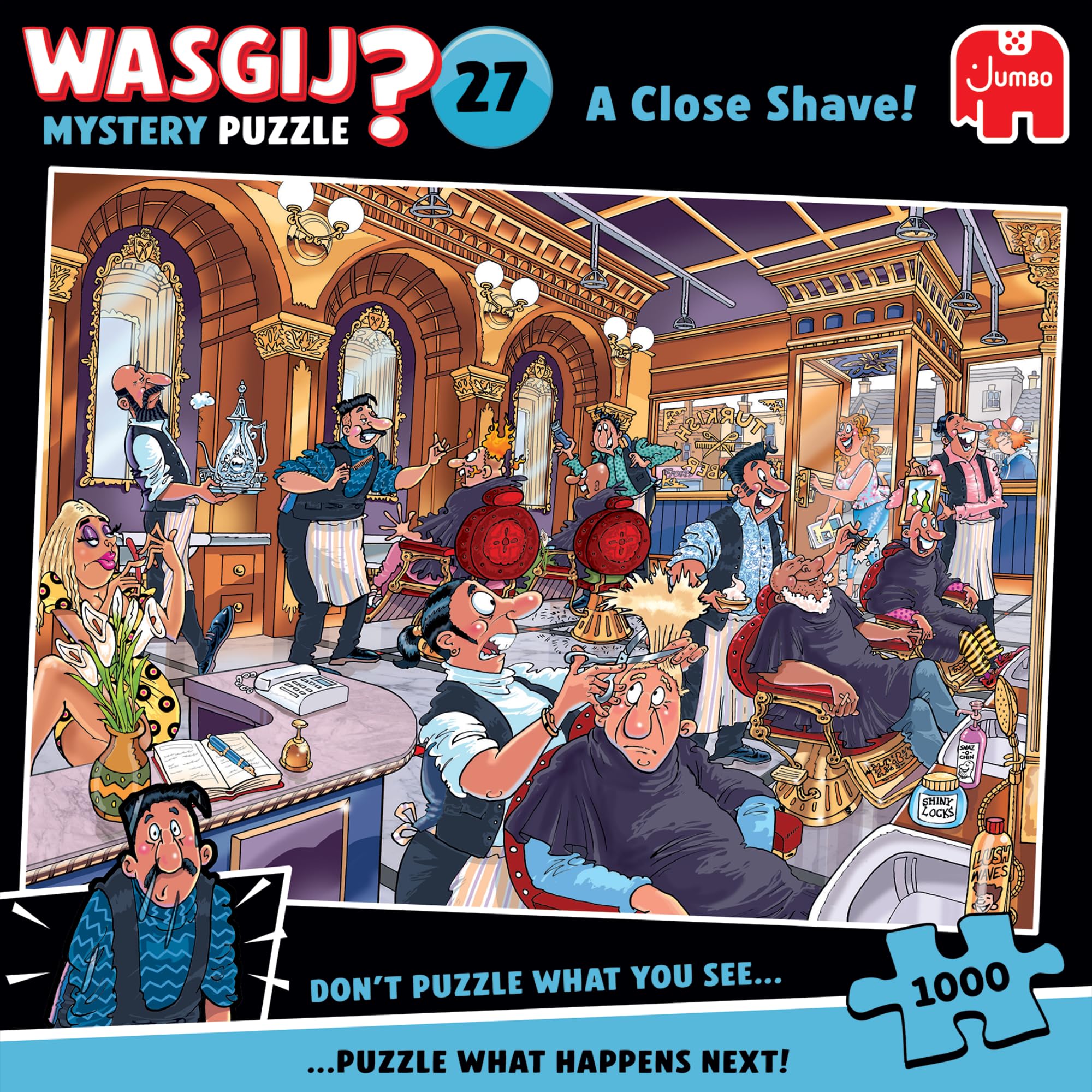 Wasgij Mystery 27 - Vlam in de pan! (1000 stukjes
