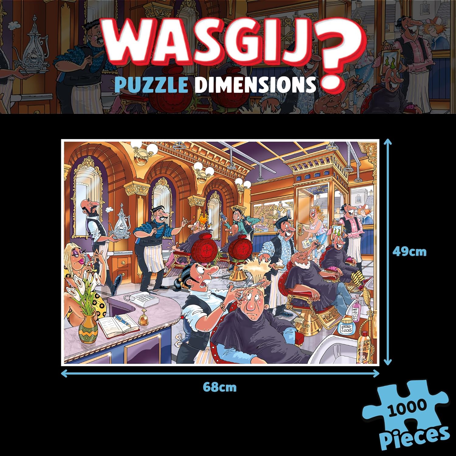 Wasgij Mystery 27 - Vlam in de pan! (1000 stukjes
