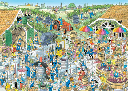 Jan van Haasteren - De Wijngaard (1000 stukjes
