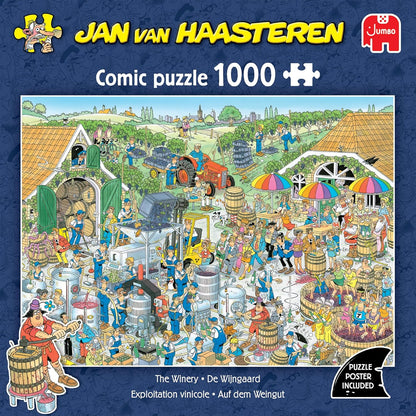 Jan van Haasteren - De Wijngaard (1000 stukjes