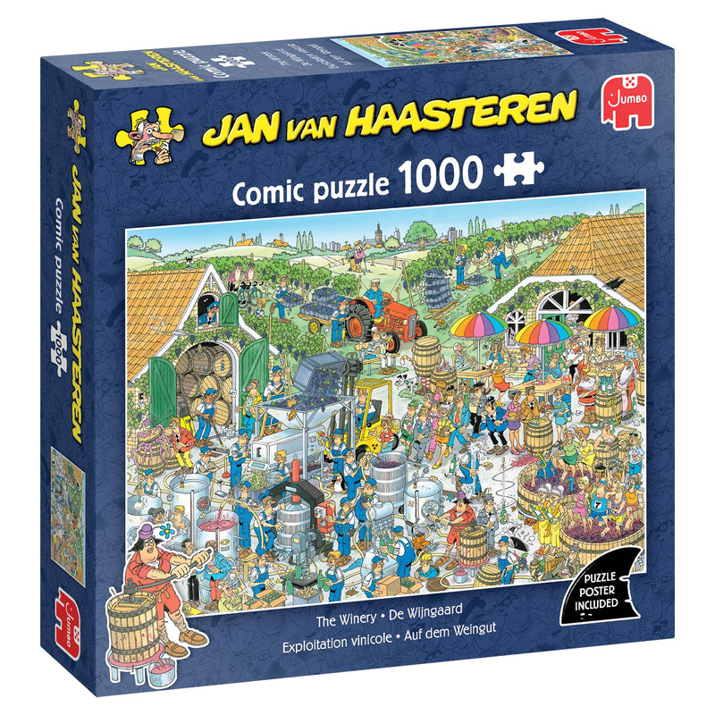 Jan van Haasteren - De Wijngaard (1000 stukjes