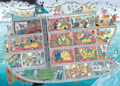 Jan van Haasteren - Cruiseschip (1000 stukjes