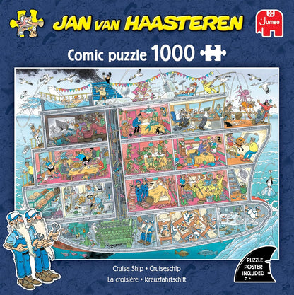 Jan van Haasteren - Cruiseschip (1000 stukjes