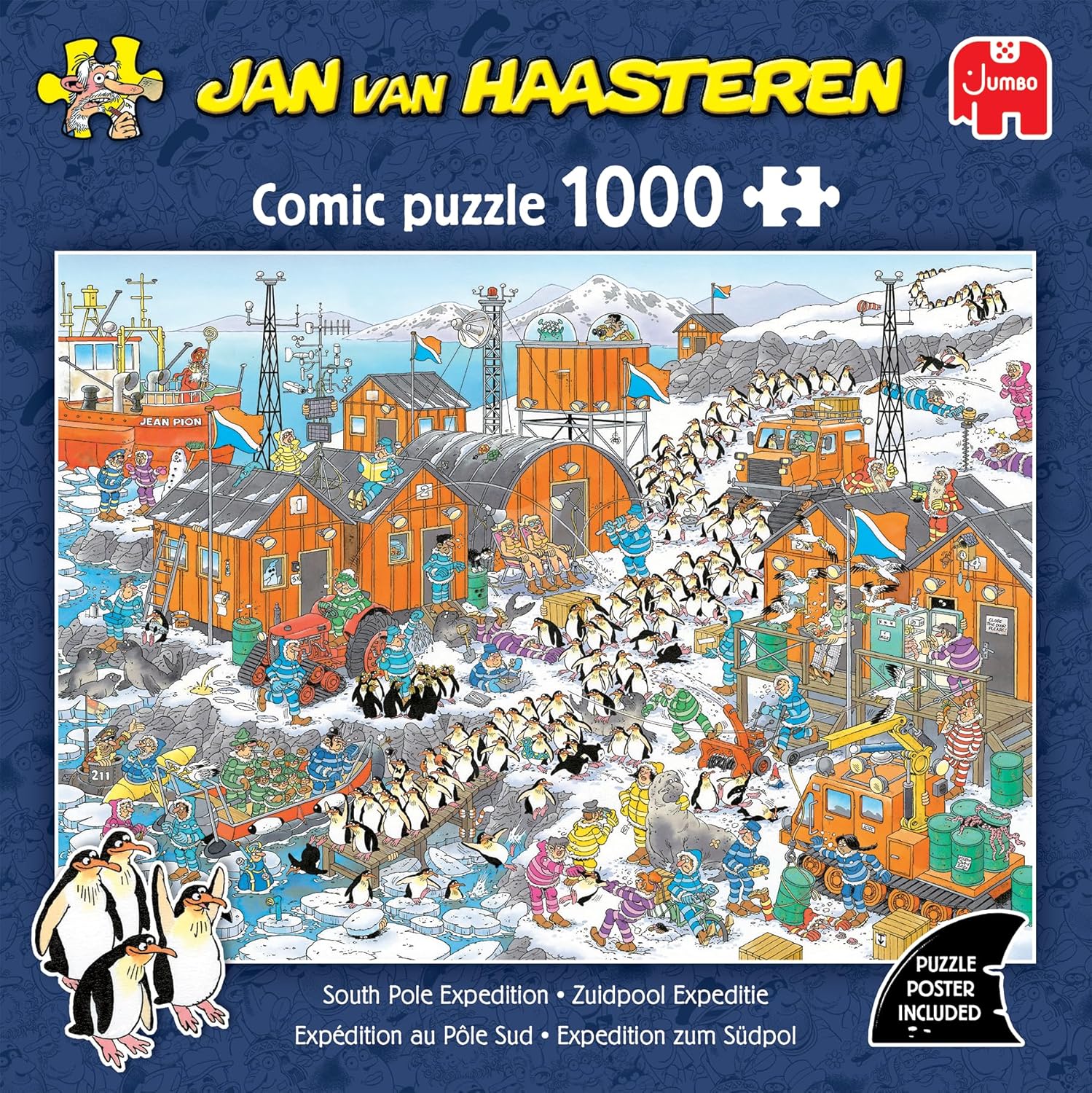 Jan Van Haasteren - South Pole Expedition (1000 Pieces)