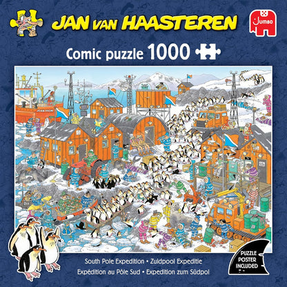 Jan Van Haasteren - South Pole Expedition (1000 Pieces)