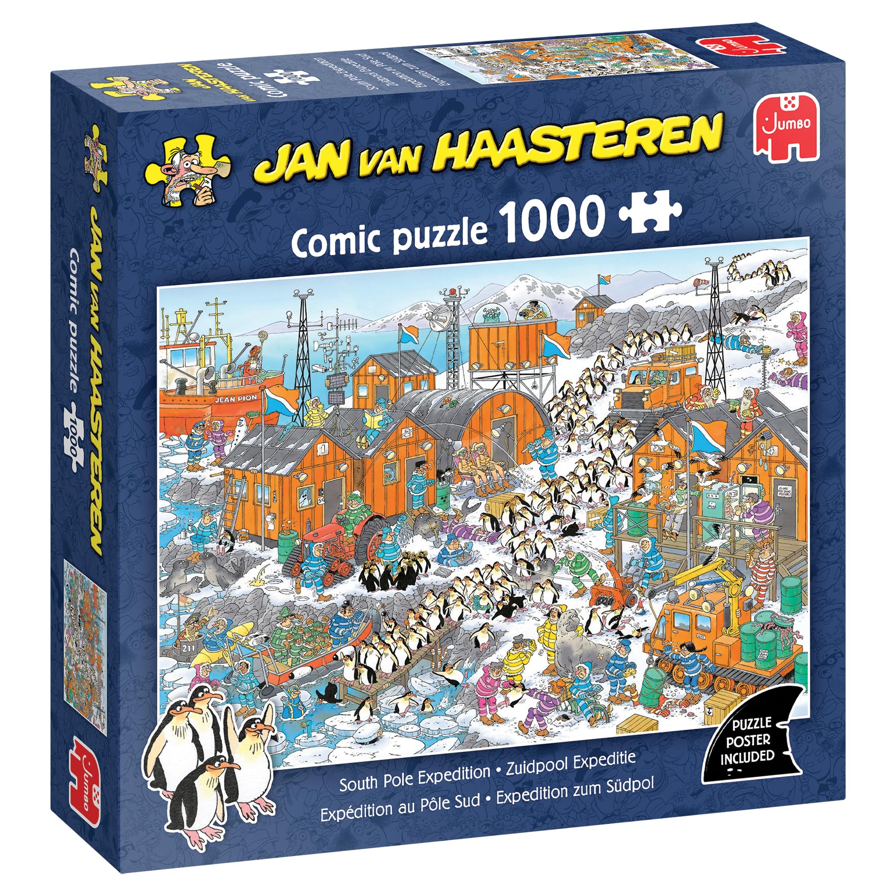 Jan Van Haasteren - South Pole Expedition (1000 Pieces)
