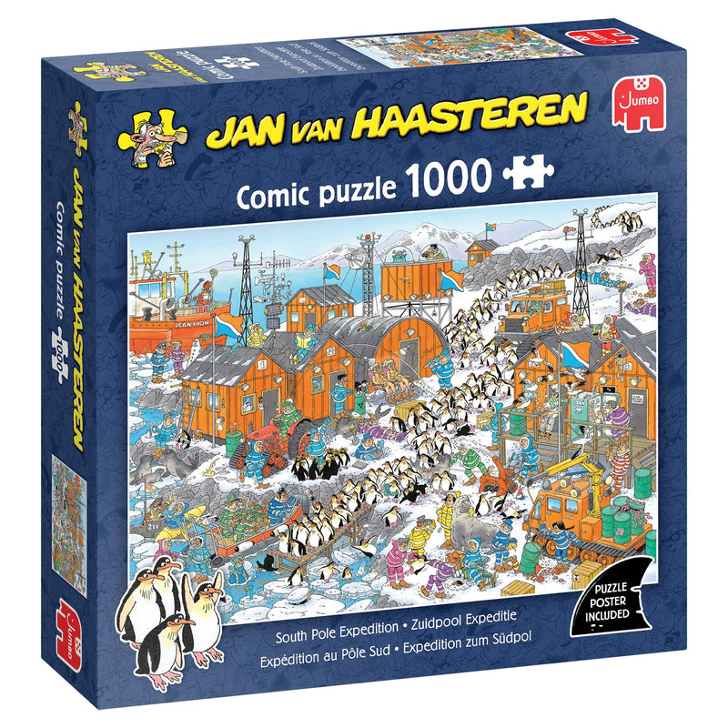 Jan Van Haasteren - South Pole Expedition (1000 Pieces)