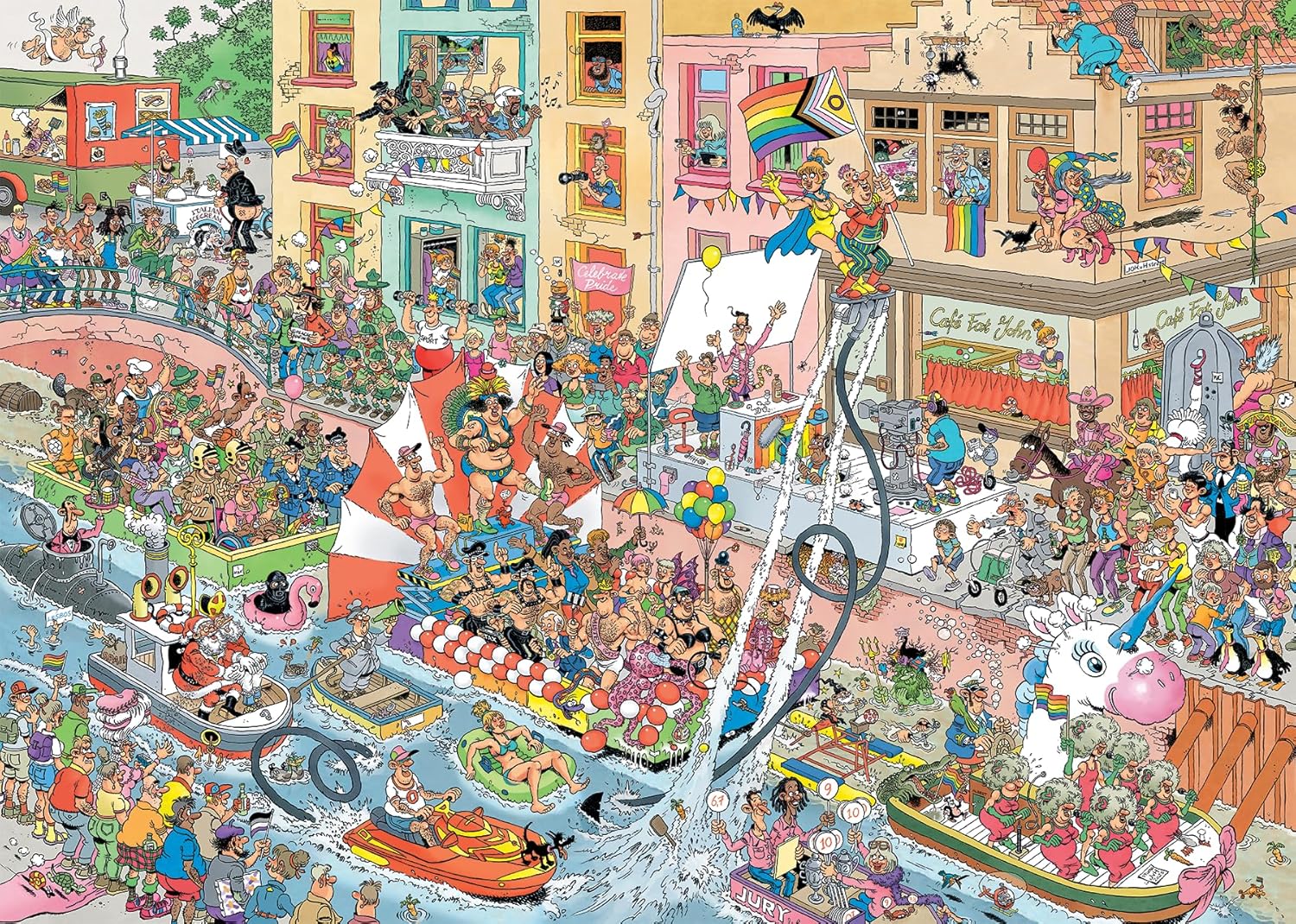 Jan van Haasteren - Celebrate Pride! (1000 stukjes