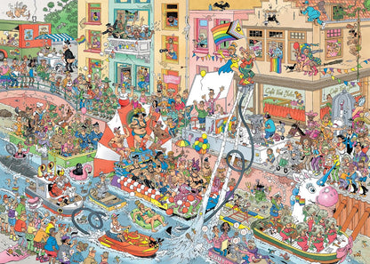 Jan van Haasteren - Celebrate Pride! (1000 stukjes