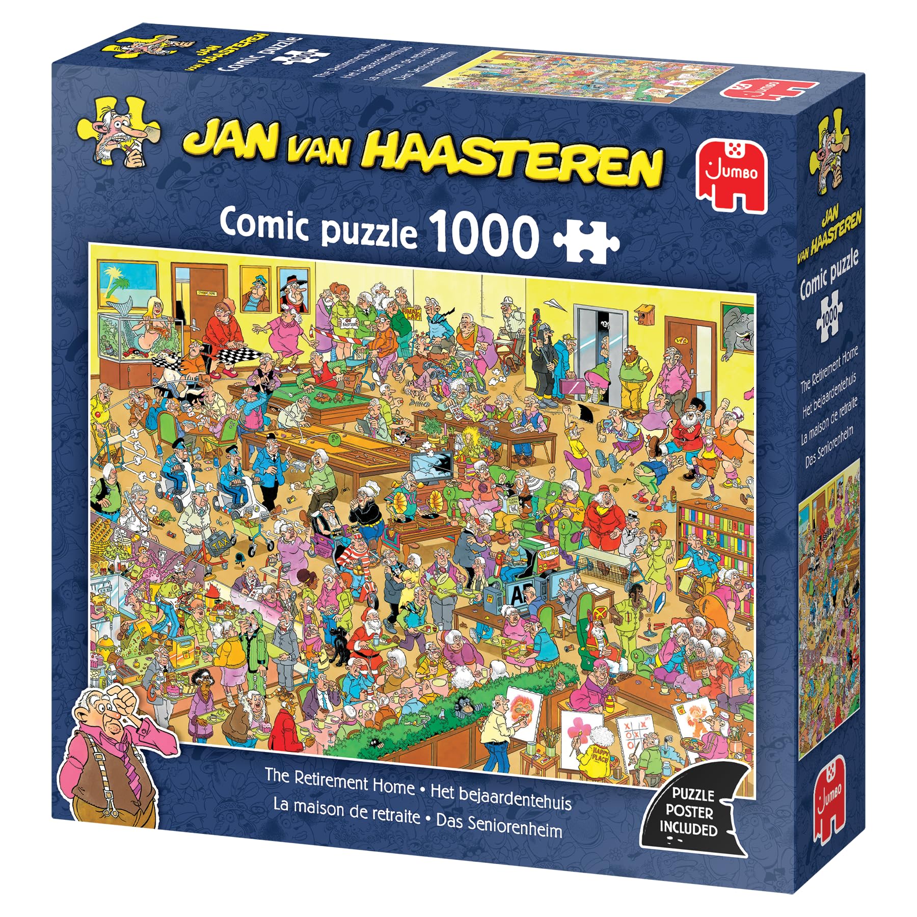 Jan van Haasteren - Het bejaardentehuis -1000 stukjes