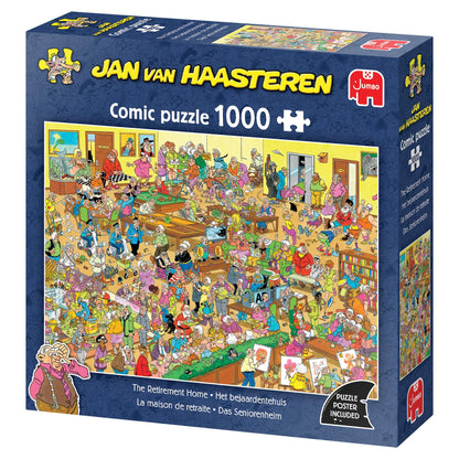 Jan van Haasteren - Het bejaardentehuis -1000 stukjes