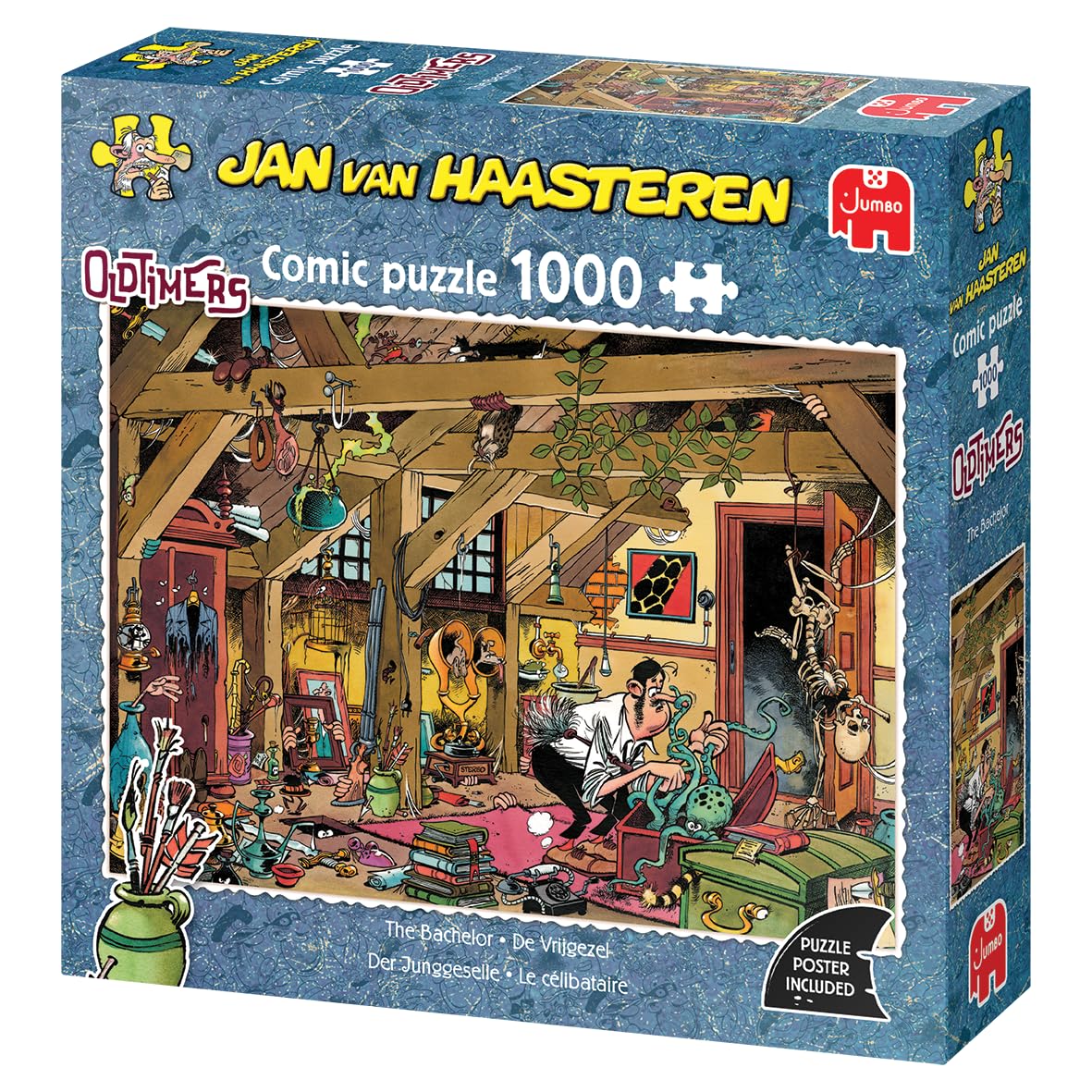 Jan Van Haasteren - Oldtimers The Bachelor (1000 Pieces)
