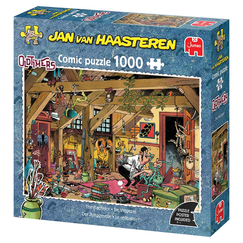 Jan Van Haasteren - Oldtimers The Bachelor (1000 Pieces)