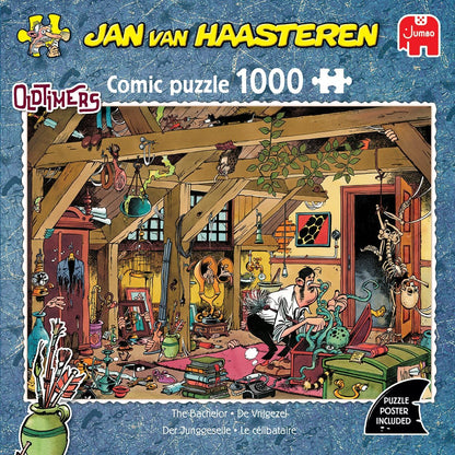 Jan Van Haasteren - Oldtimers The Bachelor (1000 Pieces)