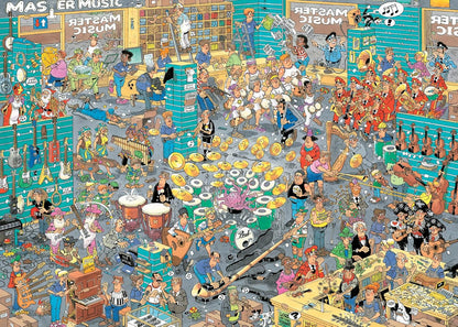 Jan van Haasteren - De Muziekwinkel & Vakantiekriebels (2x1000 stukjes