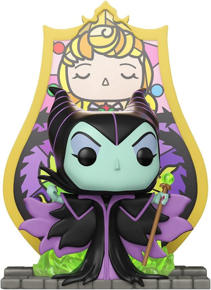 Funko Pop! Deluxe: Villains - Maleficent - (Glass) - Disney Villains- Vinyl-Sammelfigur - Geschenkidee - Offizielle Handelswaren - Spielzeug Für Kinder und Erwachsene - Horror Fans