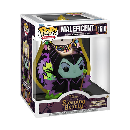 Funko Pop! Deluxe: Villains - Maleficent - (Glass) - Disney Villains- Vinyl-Sammelfigur - Geschenkidee - Offizielle Handelswaren - Spielzeug Für Kinder und Erwachsene - Horror Fans