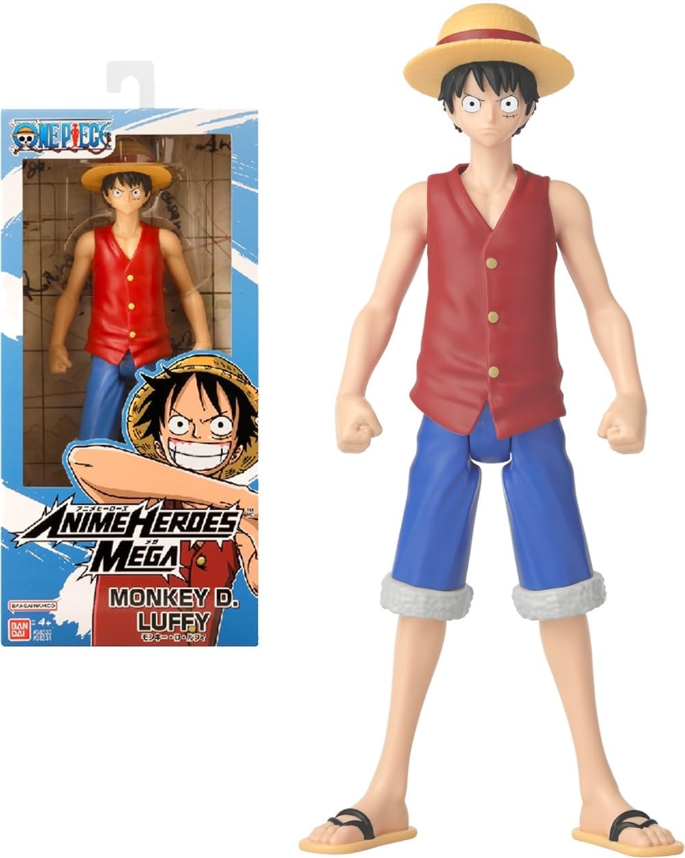 One Piece: Bandai - Anitoy Anime Heroes - Personaggio 30Cm  - Luffy