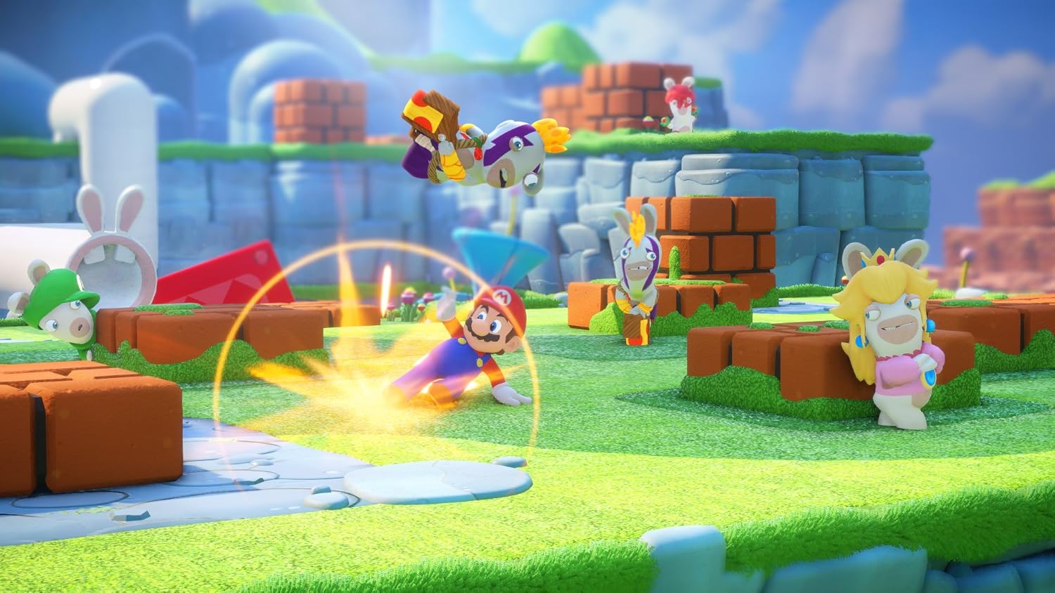 Mario + Raving Rabbids Kingdom Battle Switch-spellen (downloadcodes