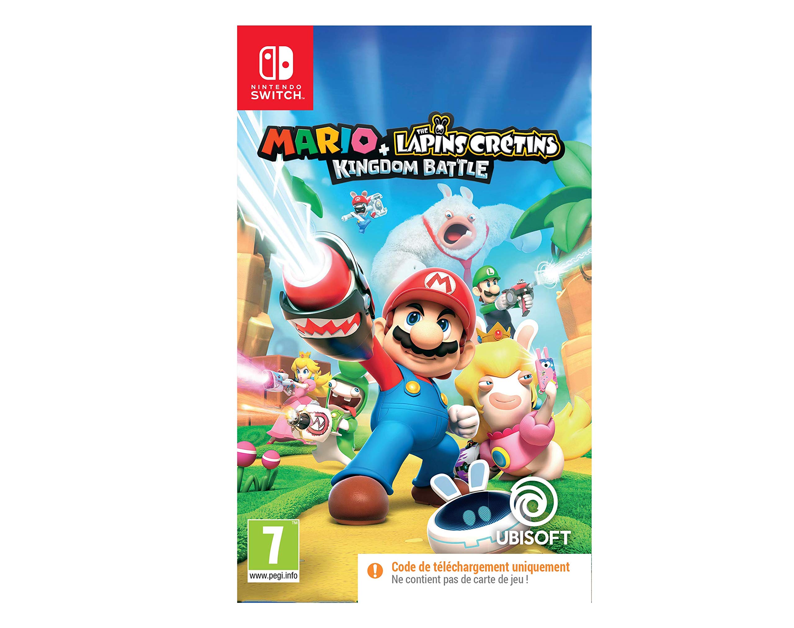 Mario + Raving Rabbids Kingdom Battle Switch-spellen (downloadcodes