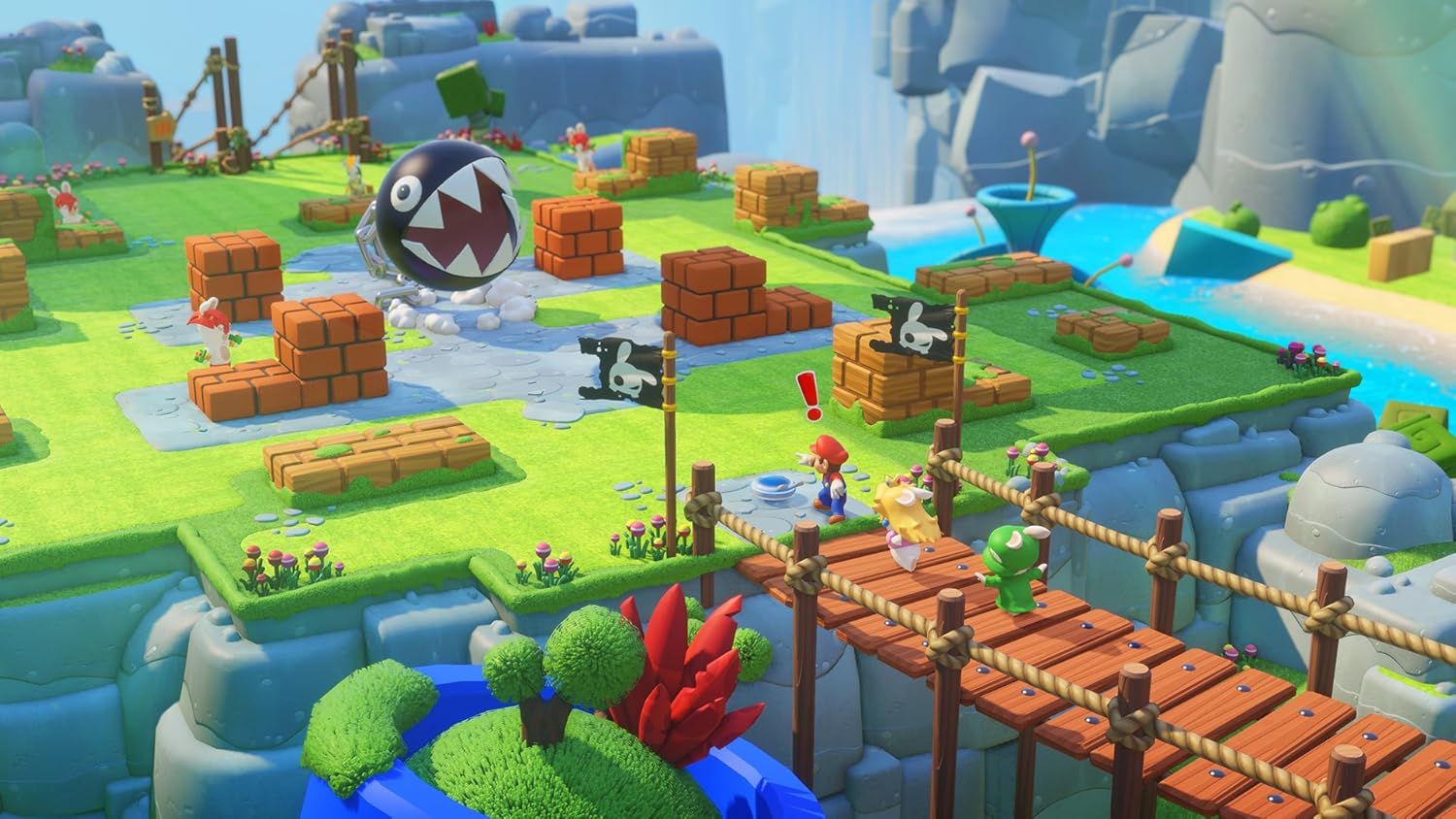 Mario + Raving Rabbids Kingdom Battle Switch-spellen (downloadcodes