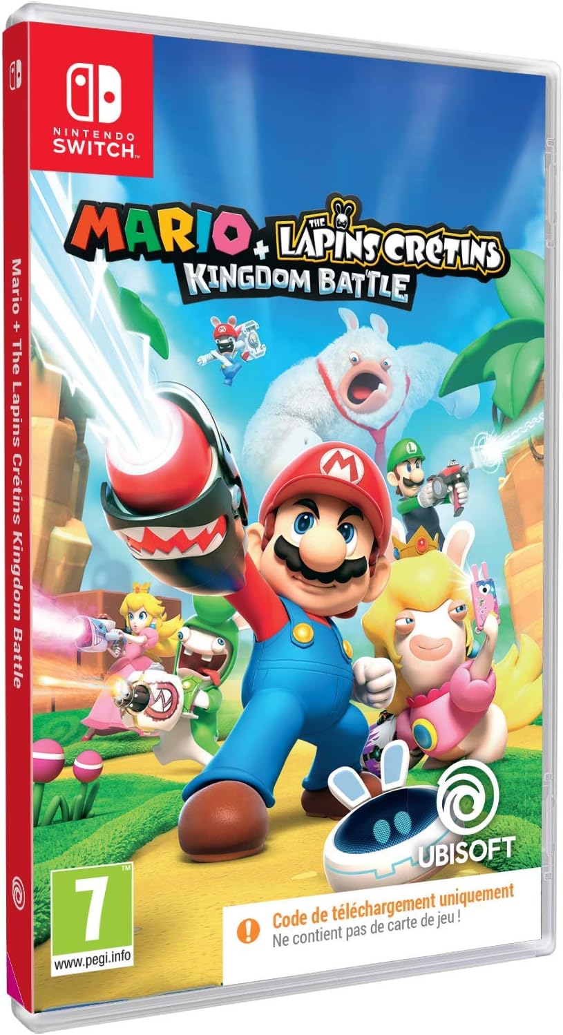 Mario + Raving Rabbids Kingdom Battle Switch-spellen (downloadcodes