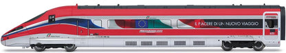 ARNOLD HN2621D Frecciarossa 1000 Base Set, 4 Elements, Service in France, ep. VI, with DCC decoder, Metal, Red/Grey