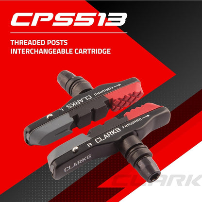 Clarks Elite Bremsbeläge V-Brake - passend für Alle gängigen Systeme (72 mm)